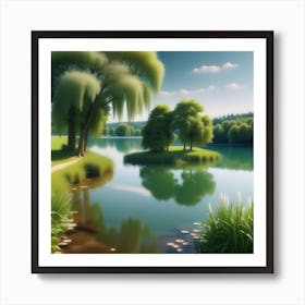 Landscape - Landscape Stock Videos & Royalty-Free Footage 27 Art Print