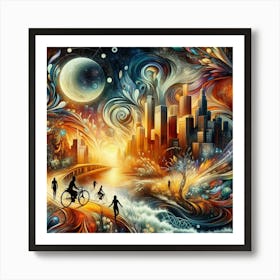 Dreamscape 19 Art Print