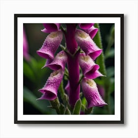 Foxglove Flower Art Print