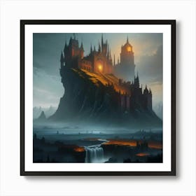 Castle In The Sky 1 Art Print