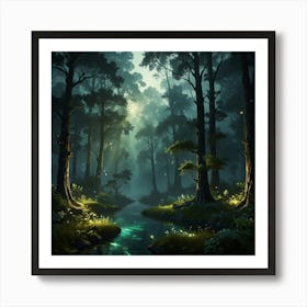 Forest 30 Art Print