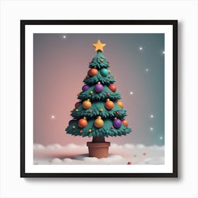 Christmas Tree 2 Art Print