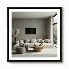 Modern Living Room 130 Art Print