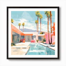 California House 1 Art Print