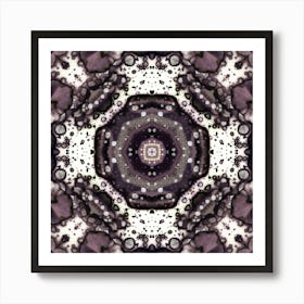 Purple Pattern Art Print