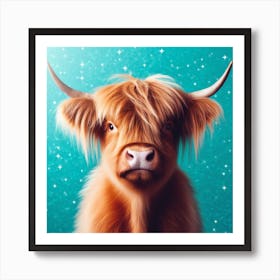 Highland Cow 2 Art Print