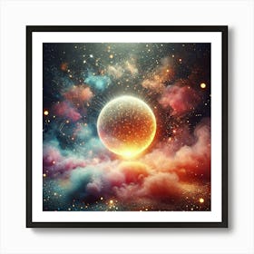 Nebula In Space 1 Art Print