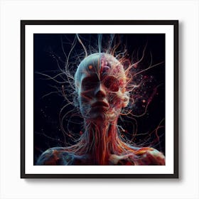 Human Anatomy Exposed Art Print