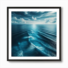 Ocean Waves Art Print