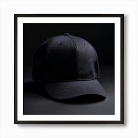 Mock Up Blank Plain Cap Adjustable Fitted Snapback Beanie Canvas Customizable Simple Un (9) Art Print