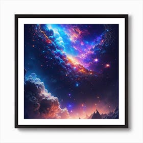 Cosmic Afterlife Art Print