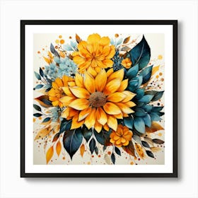 Sunflowers 18 Art Print