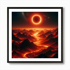 Eclipse Of The Sun Art Print