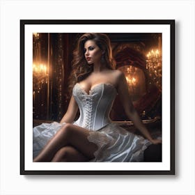 Beauty Bride Art Print