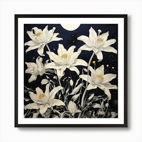 Lily Tapestry Art Print