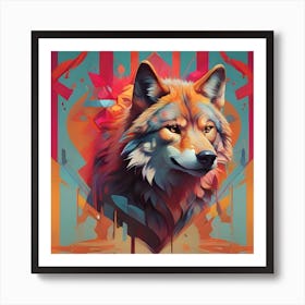 Wolf 10101 Art Print