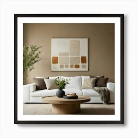 Modern Living Room 72 Art Print