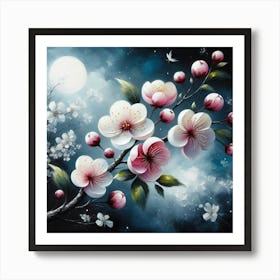 Cherry Blossoms 4 Art Print