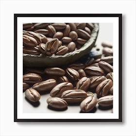 Coffee Beans In A Bowl 27 Art Print