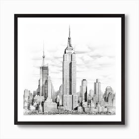 Empire State Building 3 Art Print