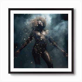 Beauty and freedom, eternally intertwined. Art Print