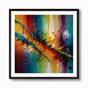 Abstract Painting 126 Art Print