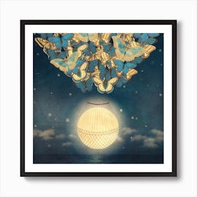 Moon Rising Art Print