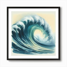 Big Wave Art Print