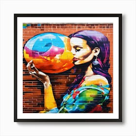 Sydney Street Art Art Print