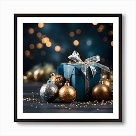 Christmas Gift Art Print