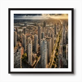 Sunshine City Art Print