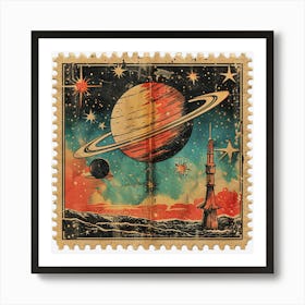 Saturn Art Print