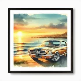 Car Art 333 Art Print