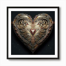 Heart Of Iron Art Print