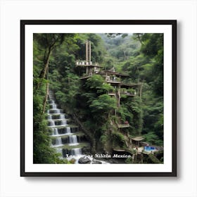 Las Pozas Xilitla Mexico 1 Art Print