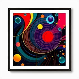 Abstract Background 1 Art Print