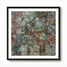 Abstract Painting 19 Art Print