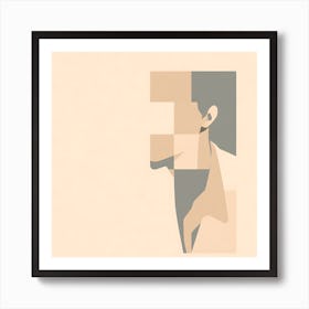 Portrait Of A Man 3 Art Print