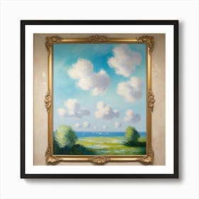 Clouds In The Sky 3 Art Print