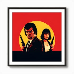 Pulp Fiction Art Print