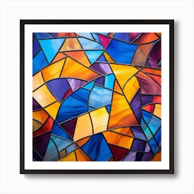 Stained Glass Art Print