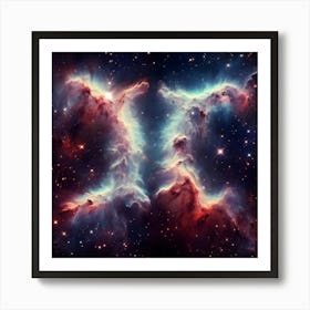 Gemini Nebula #2 Art Print