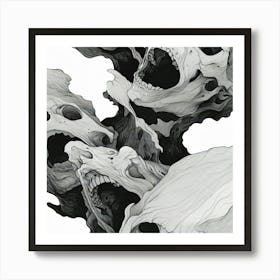 Skulls 1 Art Print