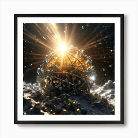 Essence Of Science 5 Art Print