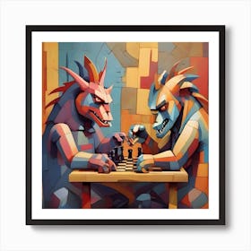 Chess 1 Art Print