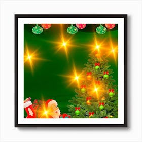 Christmas Tree Art Print