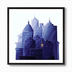 Cityscape Art Print