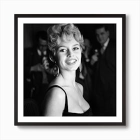 Brigitte Bardot Actress Art Print