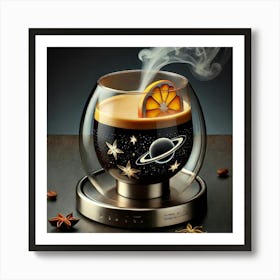 A Premium Beverage Titled Stellar Brew, Featurin Art Print