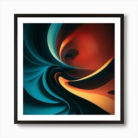 Cosmic Swirl Art Print